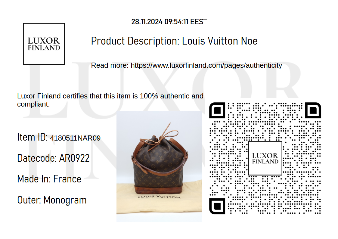 Louis Vuitton Noe