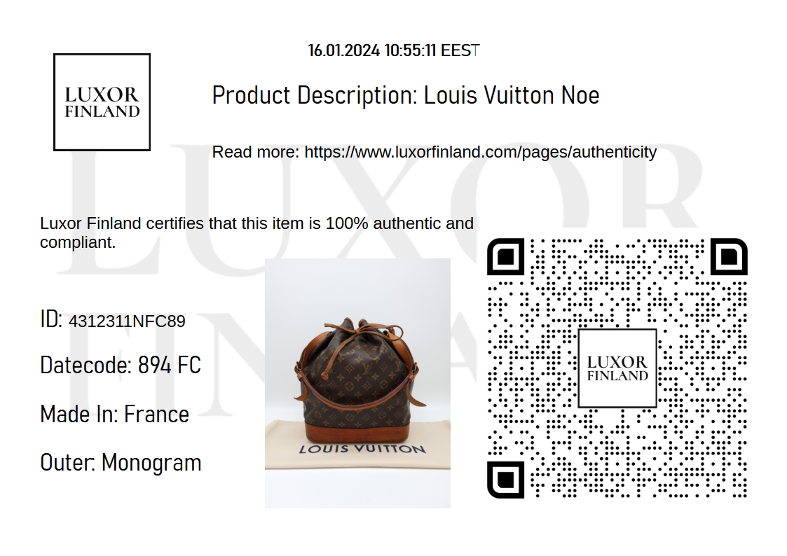 Louis Vuitton Noe