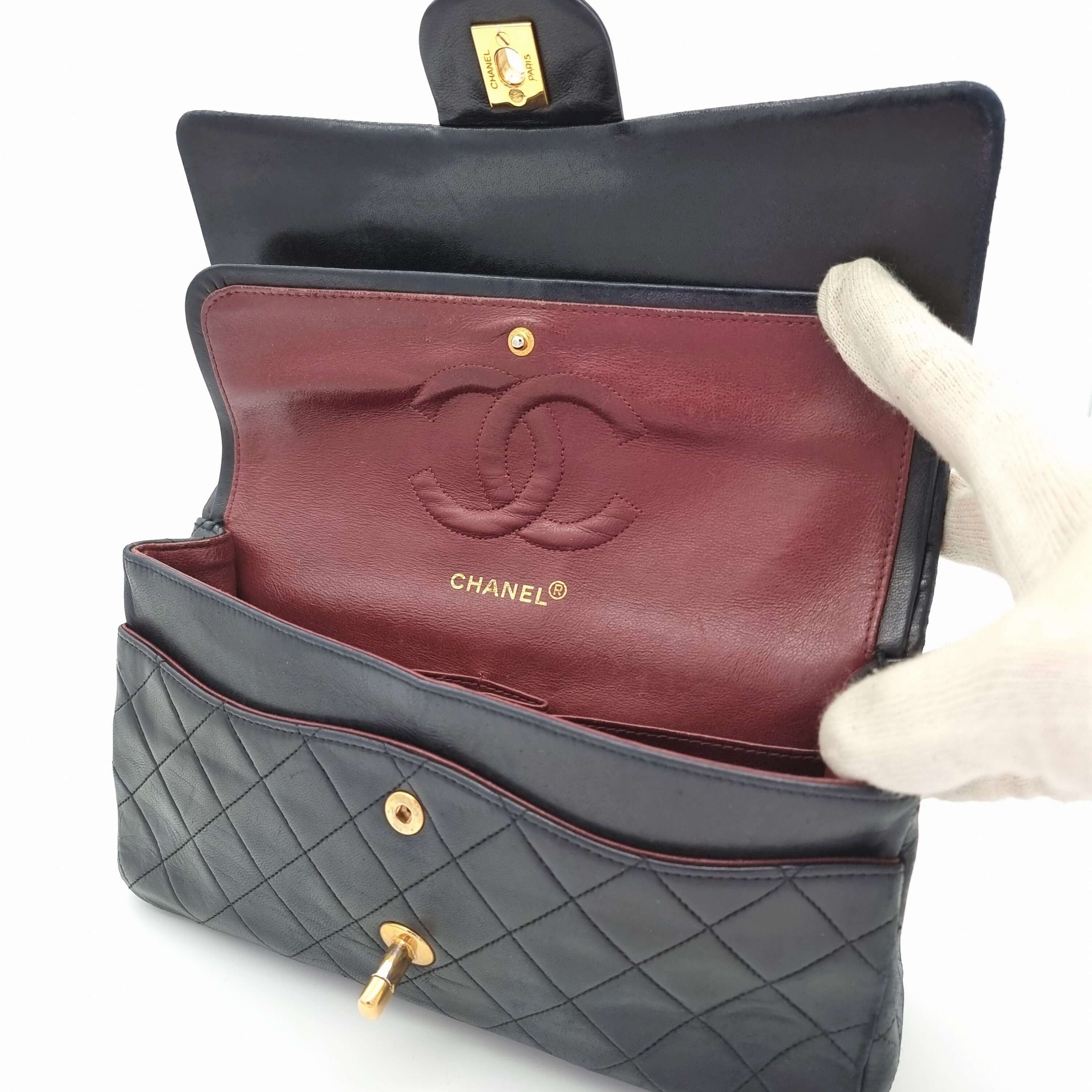 Chanel Double Flap 25 Quilted Lambskin - 96636f