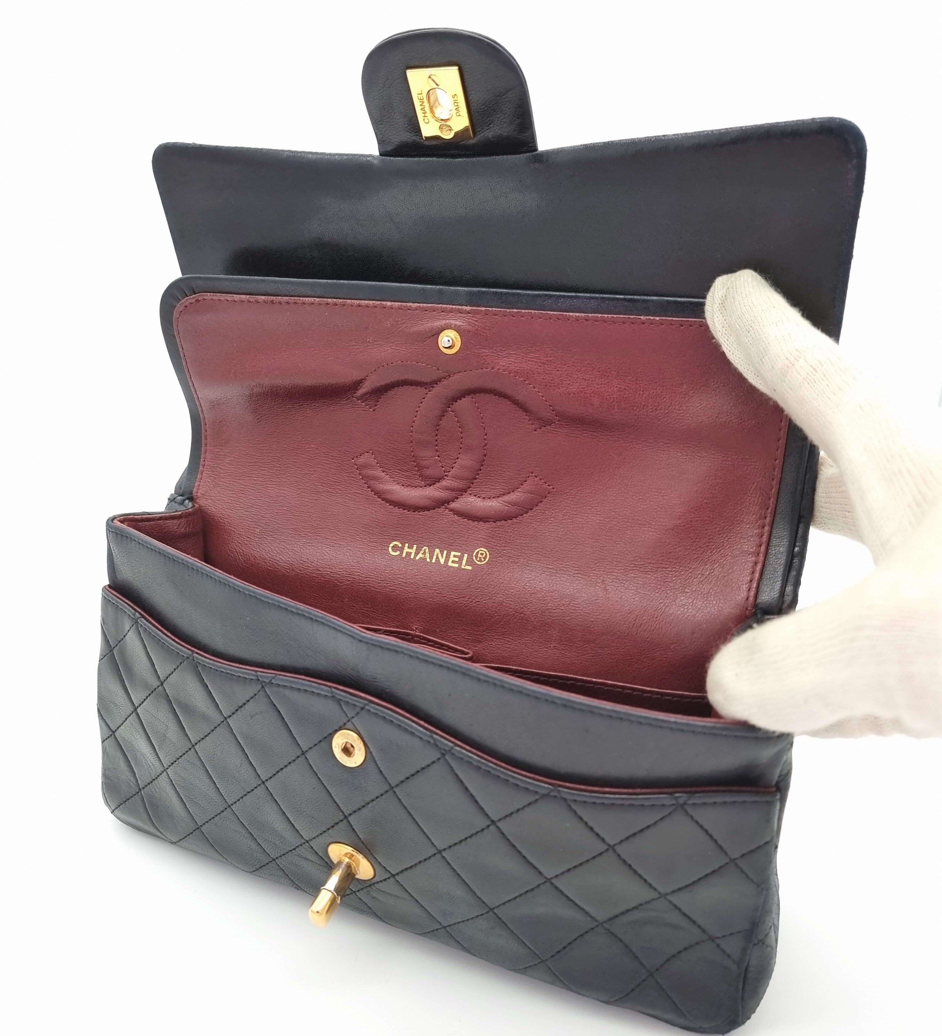 Chanel Double Flap 25 Quilted Lambskin - 96636f