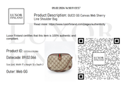 Gucci Sherry Line Crossbody Bag - 96636f