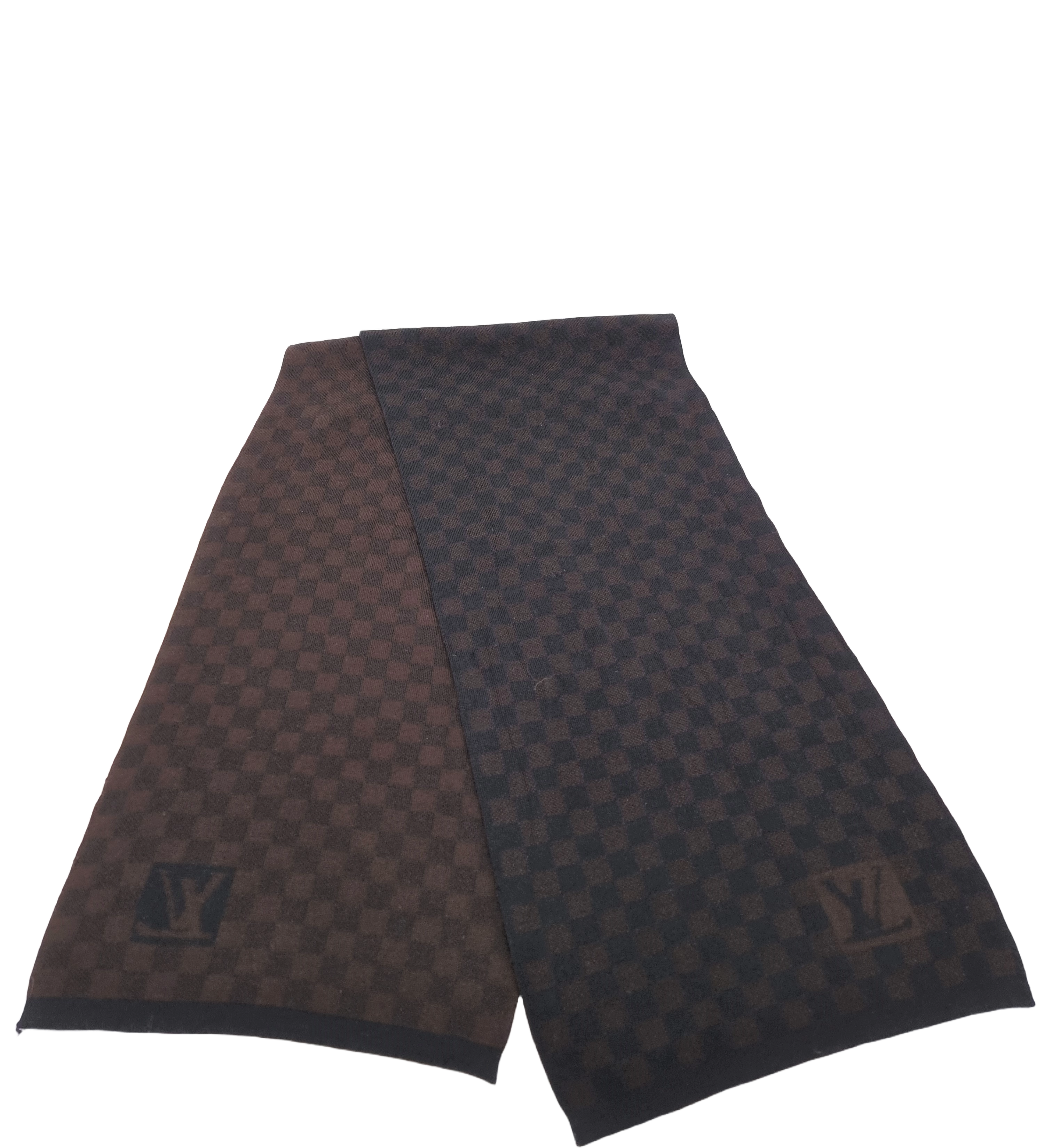 Louis Vuitton Damier Ebene Wool Scarf - 96636f