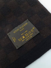 Louis Vuitton Damier Ebene Wool Scarf - 96636f