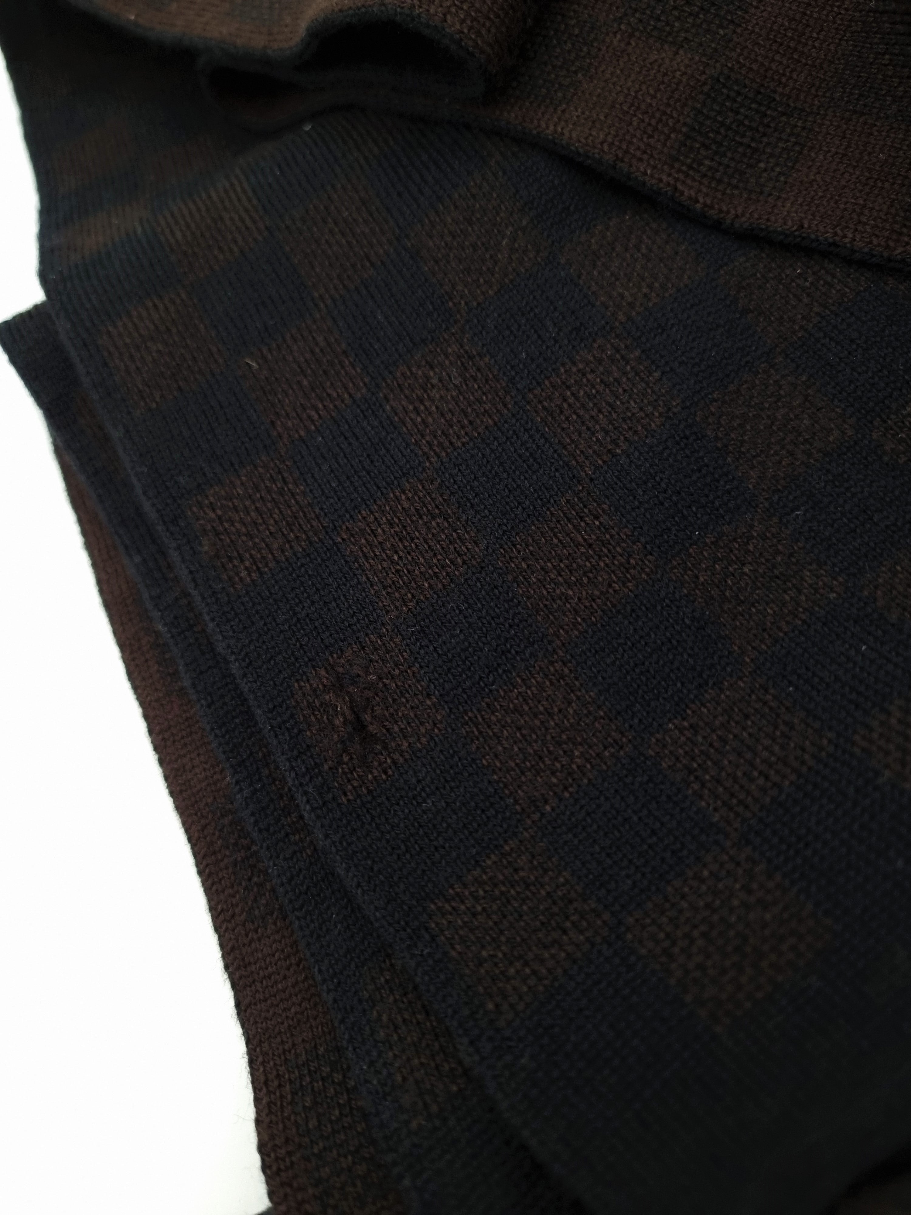 Louis Vuitton Damier Ebene Wool Scarf - 96636f