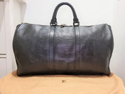 Louis Vuitton Keepall 50 Epi Black - 96636f