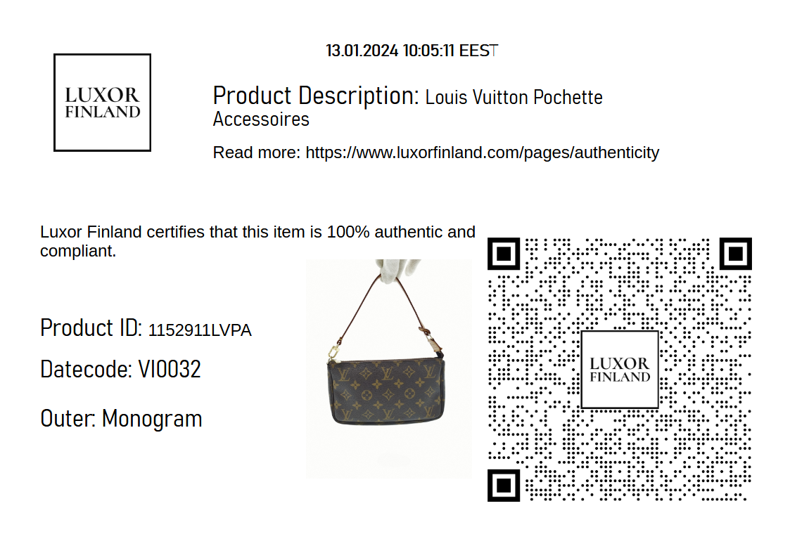 Louis Vuitton Pochette Accessoires - 96636f