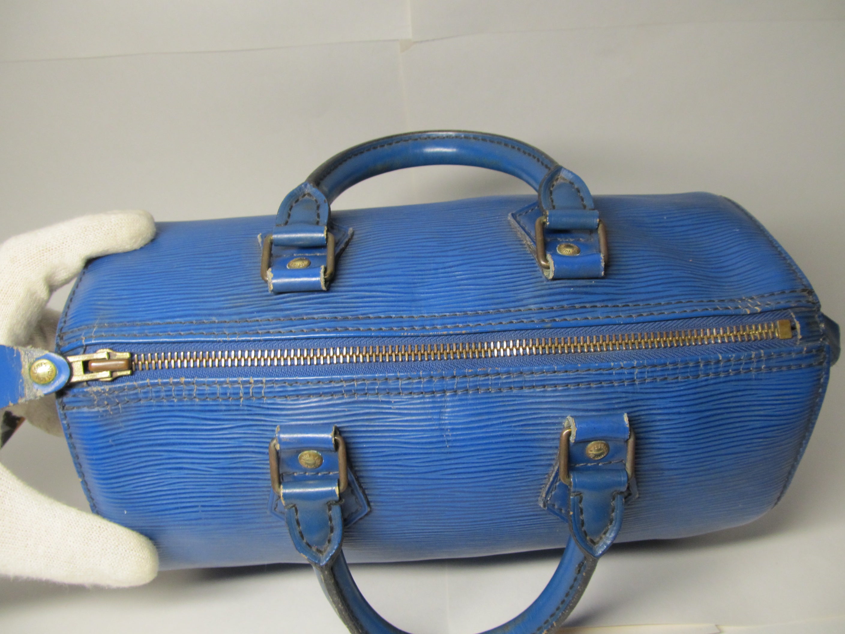 Louis Vuitton Speedy 25 Epi Blue - 96636f