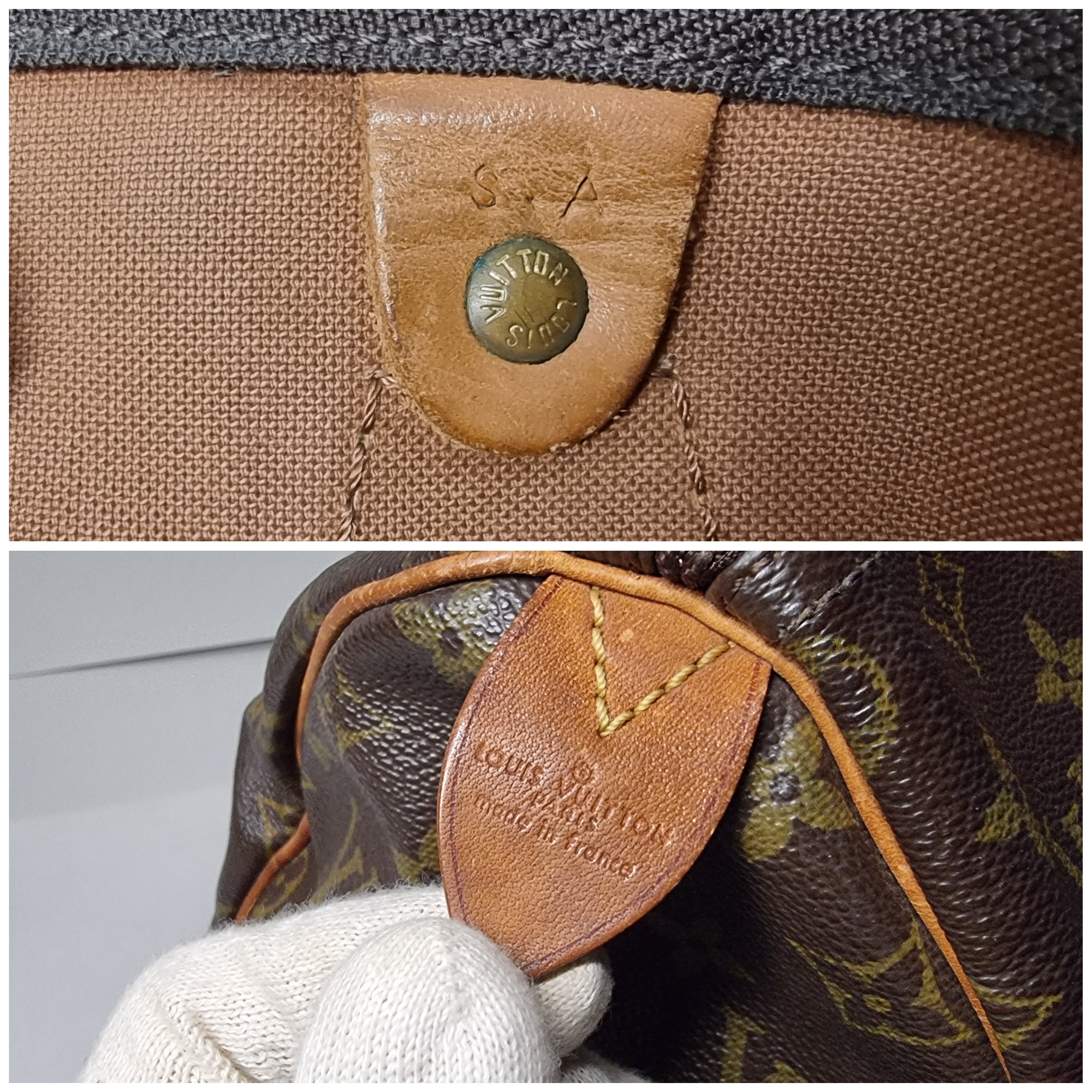 Louis Vuitton Speedy 30 Brown Monogram - 96636f