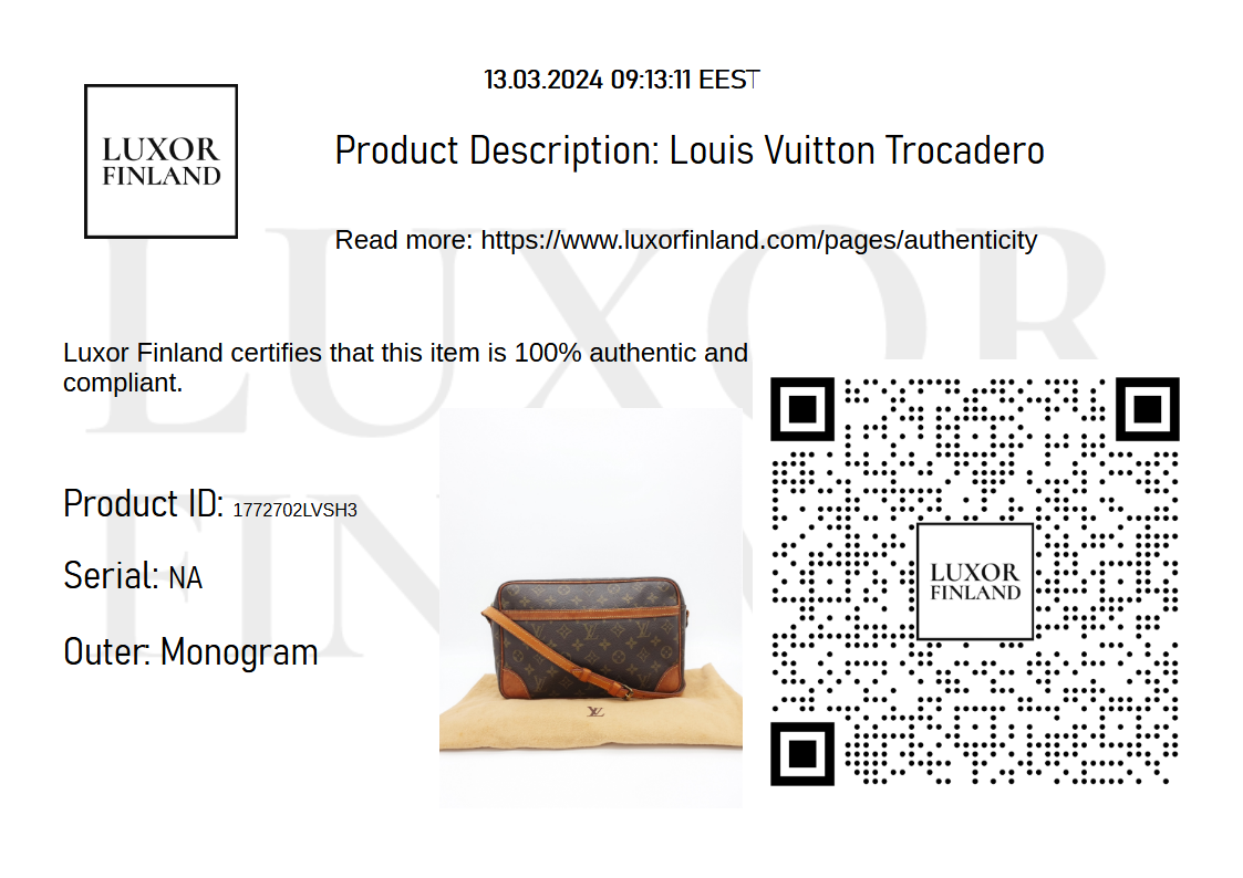 Louis Vuitton Trocadero - 96636f