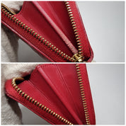 Louis Vuitton Vernis Red Zippy Wallet - 96636f