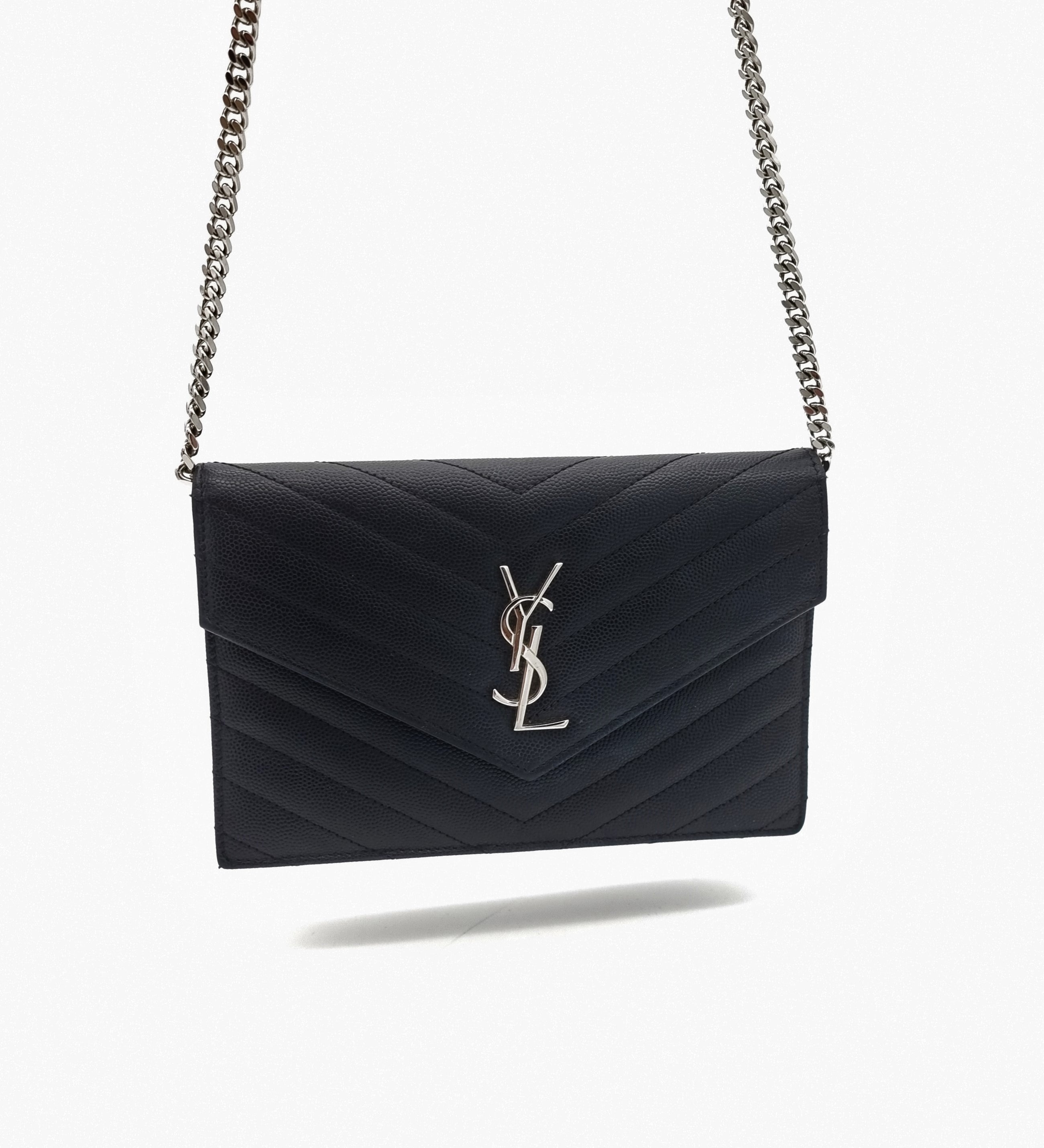 Yves Saint Laurent Cassandre Chain Wallet - 96636f